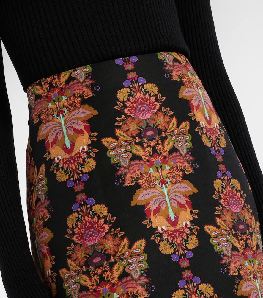  La Doublej La Doublej Cornucopia Wool-blend Midi Skirt 