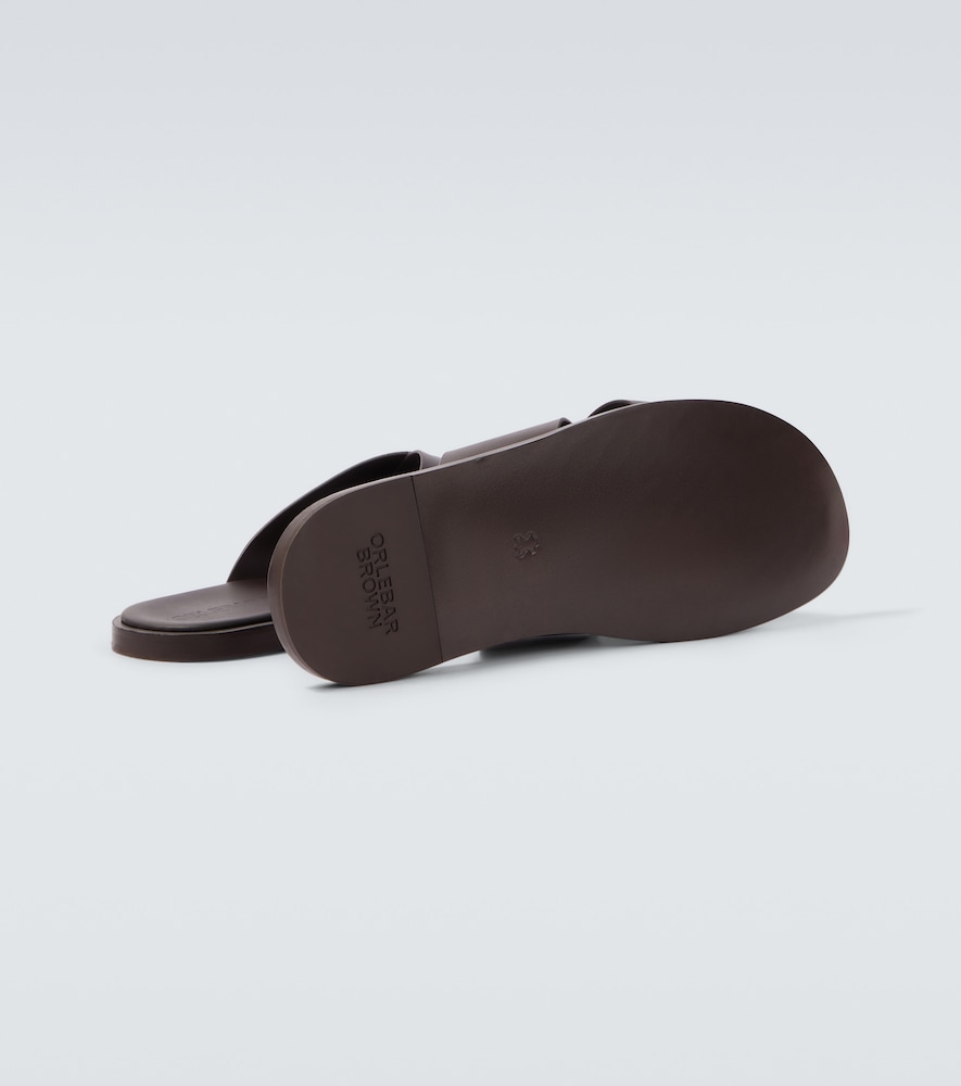  Orlebar Brown Orlebar Brown Muro Leather Sandals 