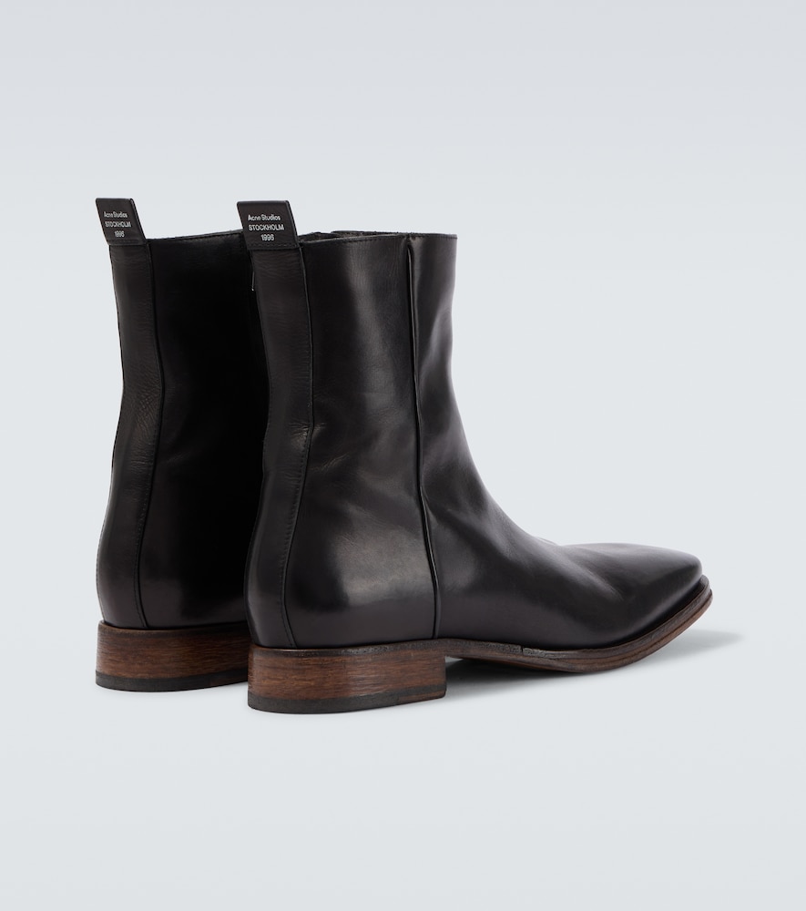  Acne Studios Acne Studios Bebe Leather Ankle Boots 