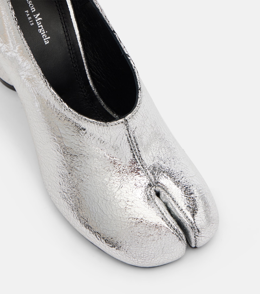  Maison Margiela Maison Margiela Pumps Tabi 80 Aus Metallic-leder 
