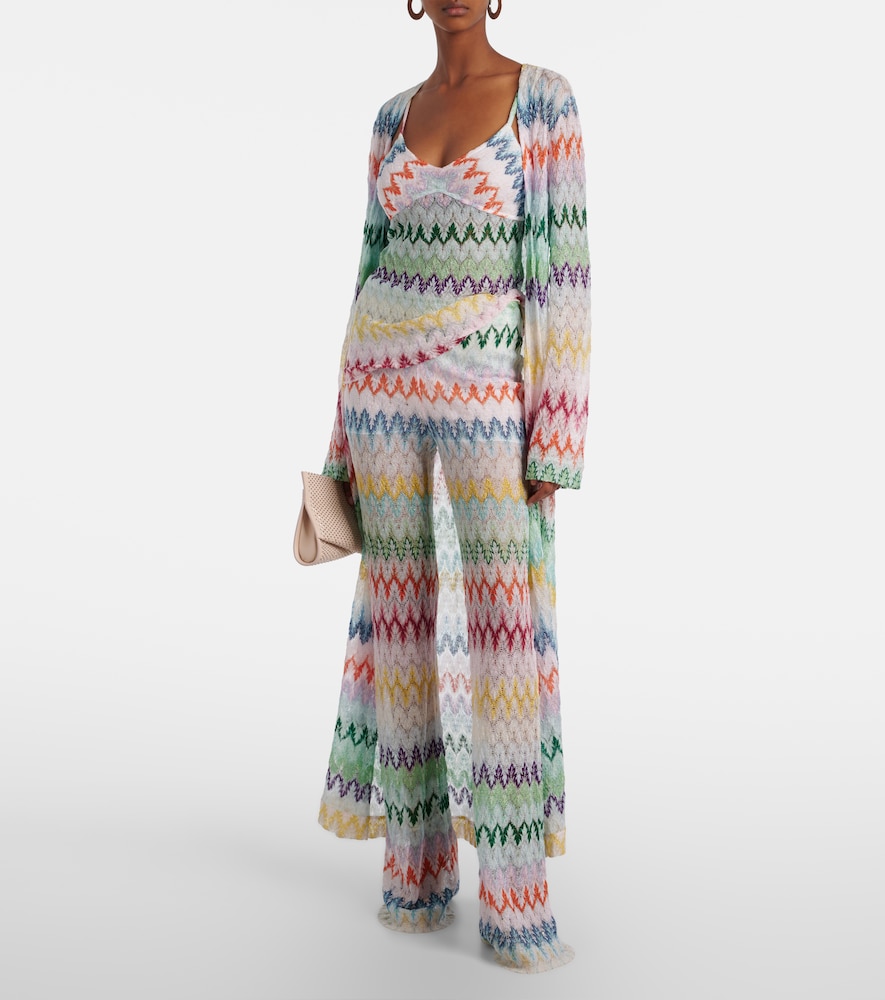  Missoni Missoni Schlaghose Aus Häkelstrick 