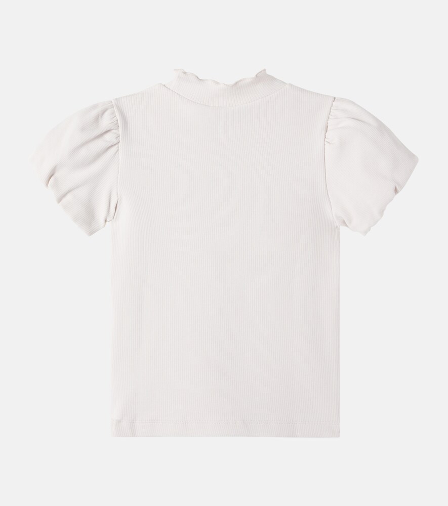  Donsje Donsje Besticktes T-shirt Novien Aus Rippstrick 