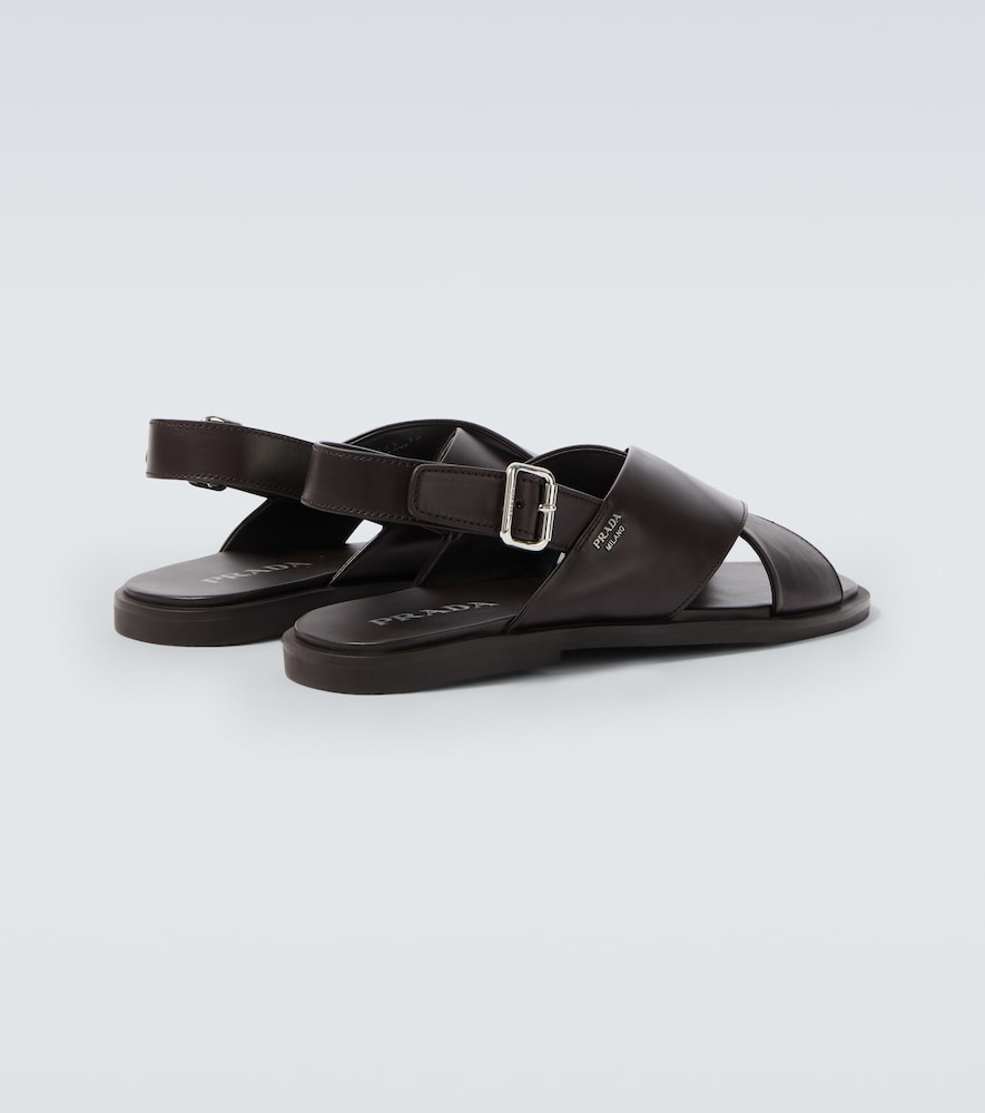  Prada Prada Leather Sandals 
