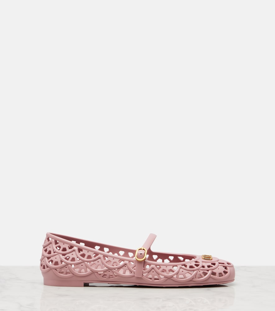 Garavani Ondette Vlogo Mary Jane Flats