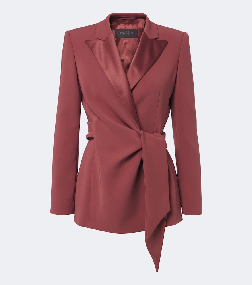 Blazer mit Satin