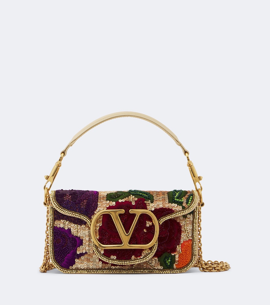 Borsa a mano VSling Mini con paillettes