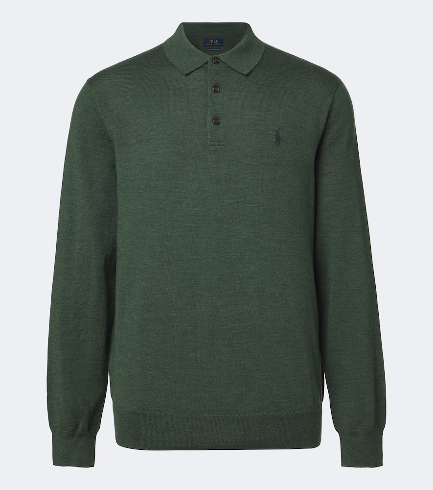 Polopullover aus Wolle