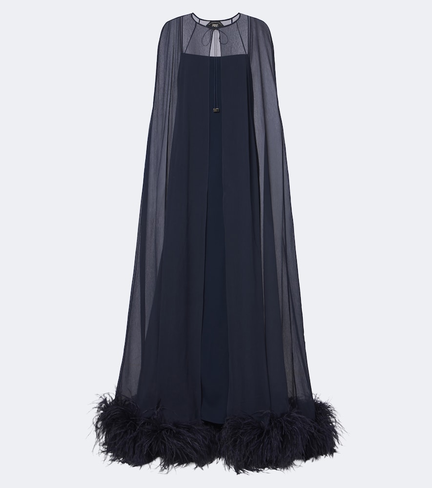 Robe Grace aus Seide