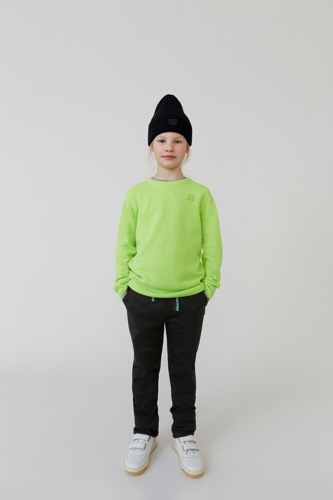  Acne Studios Kids Acne Studios Kids Face Wool Beanie 