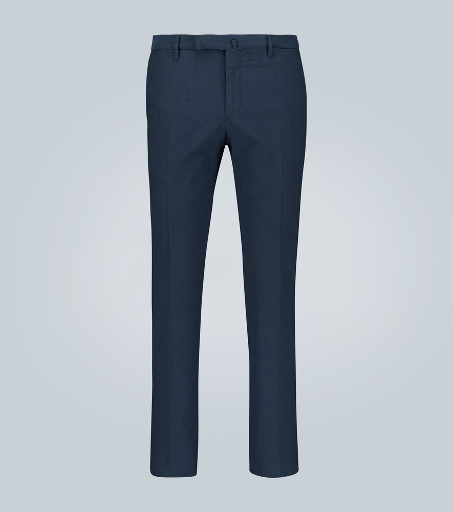 Pantalon Homme S.V. Taille 48 - Couleur Marron, Coupe Droite, Entrejambe 67cm - Occasion Très Bon état
