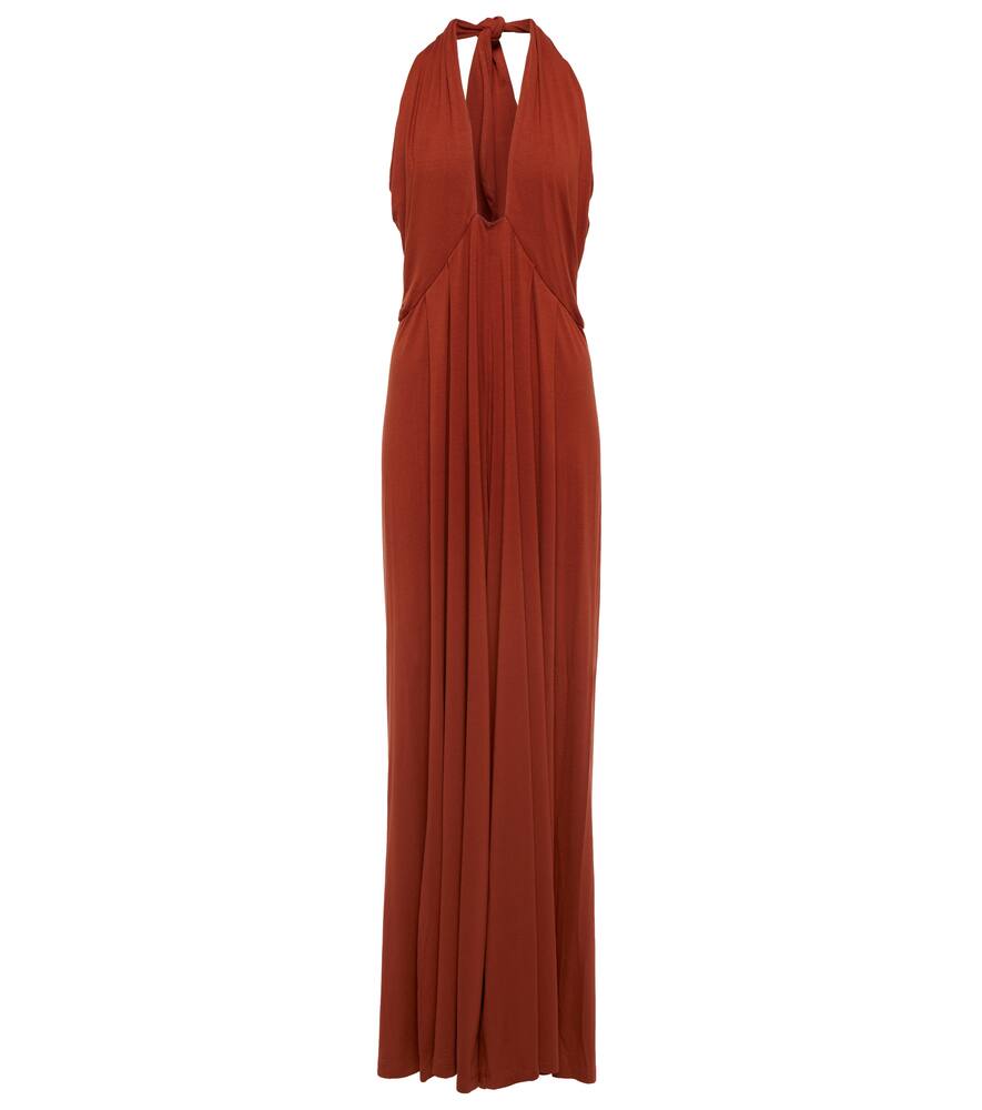 Johanna Ortiz Cacao Notes jersey jumpsuit