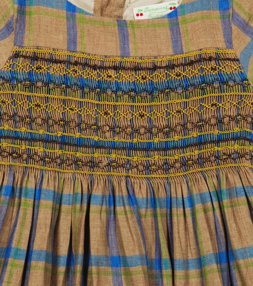  Bonpoint Bonpoint Kleid Duchesse Aus Leinen 
