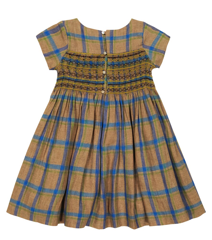  Bonpoint Bonpoint Kleid Duchesse Aus Leinen 