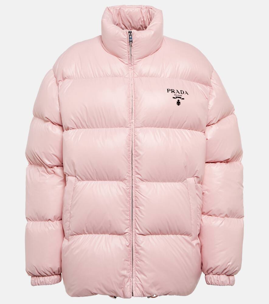 Prada Logo puffer jacket