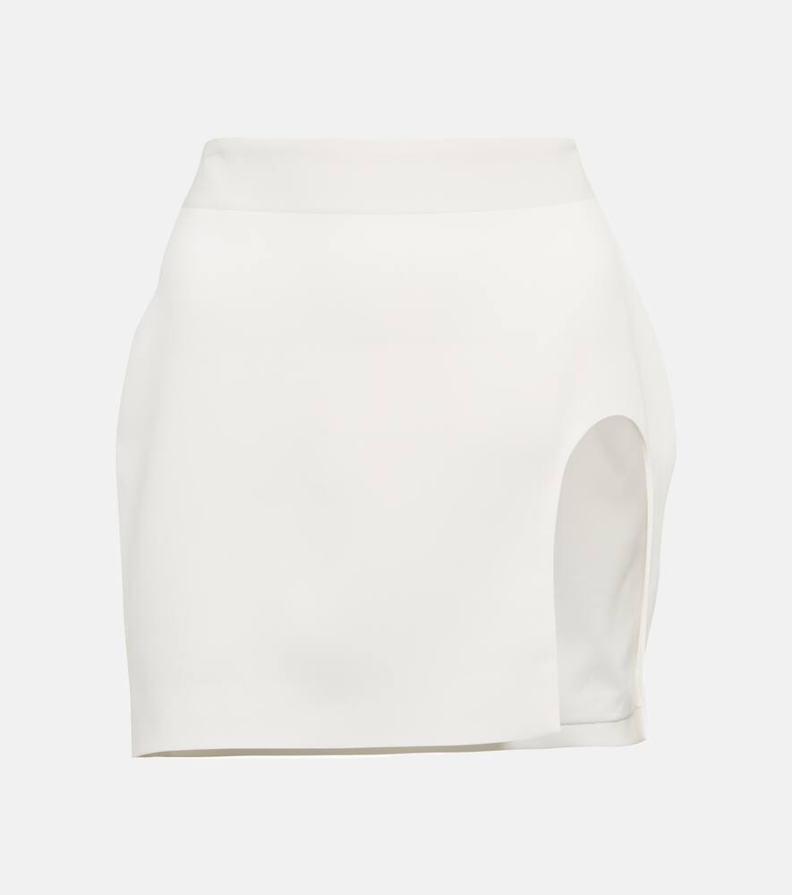 Mônot Asymmetric cutout miniskirt