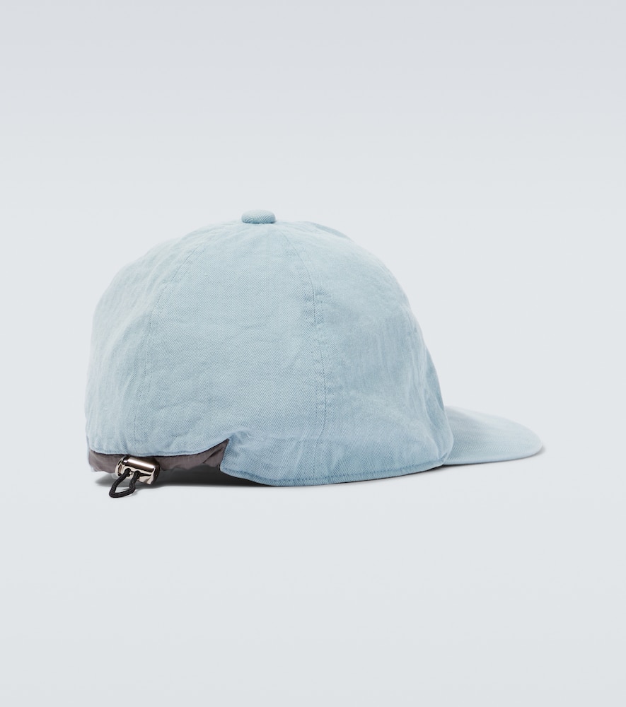 Sacai Baseballcap Aus Baumwolle In L/blue