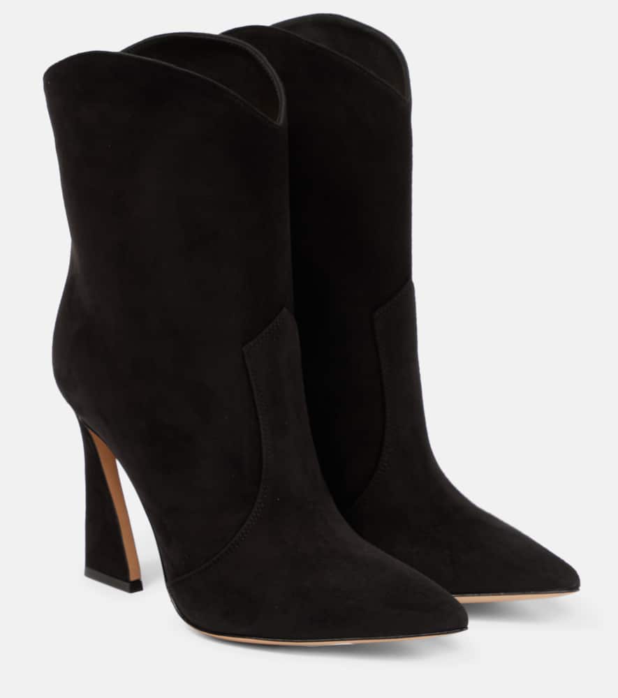 Gianvito Rossi Vegas suede ankle boots