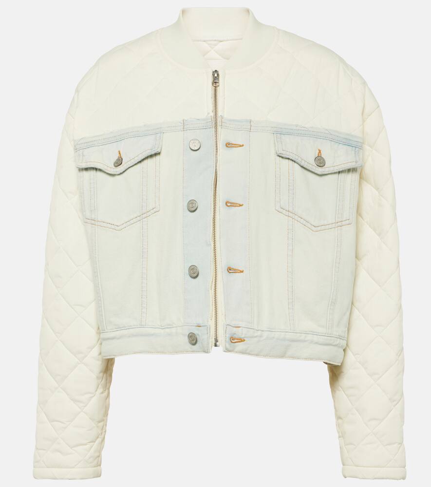 MM6 Maison Margiela Padded denim jacket