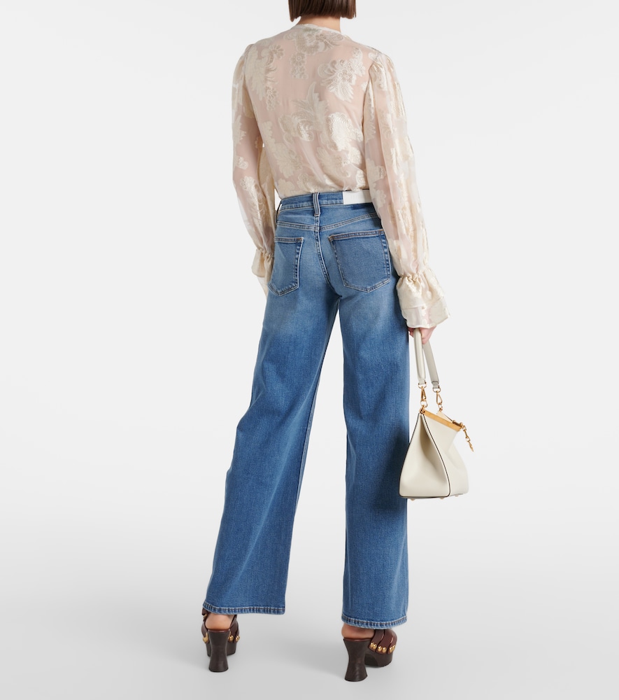  Re/done Re/done Mid-rise Wide-leg Jeans 