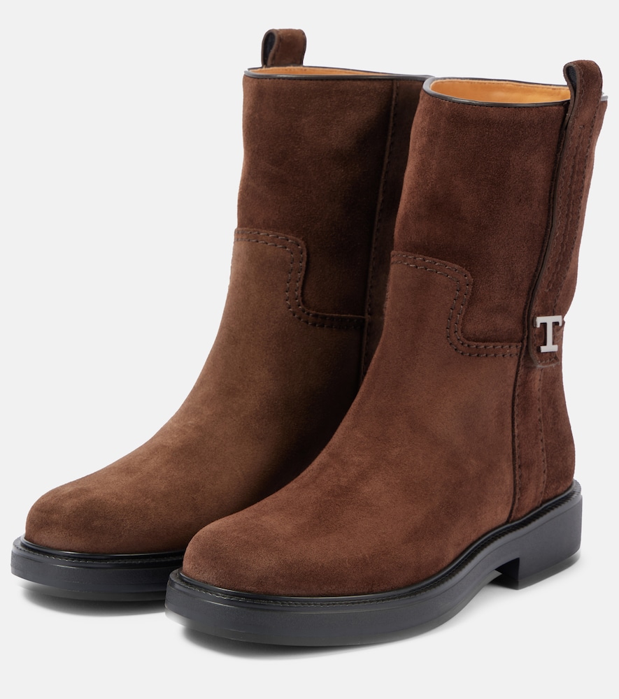  Tod's Tod's Suede Ankle Boots 