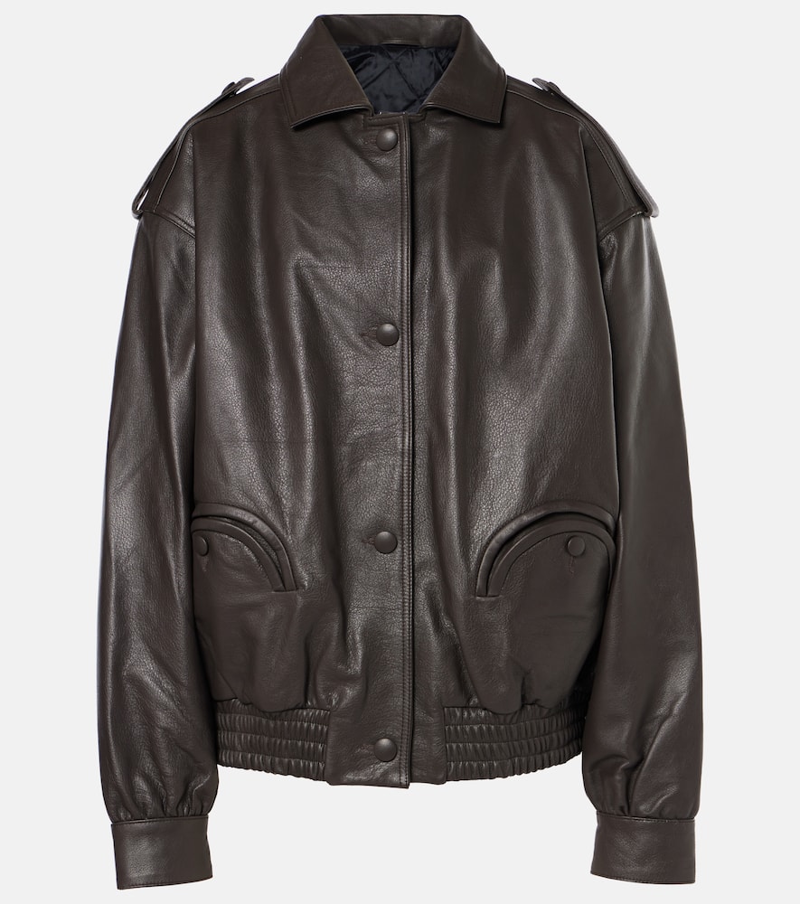 Blaze Milano Blazé Milano Charlie leather bomber jacket