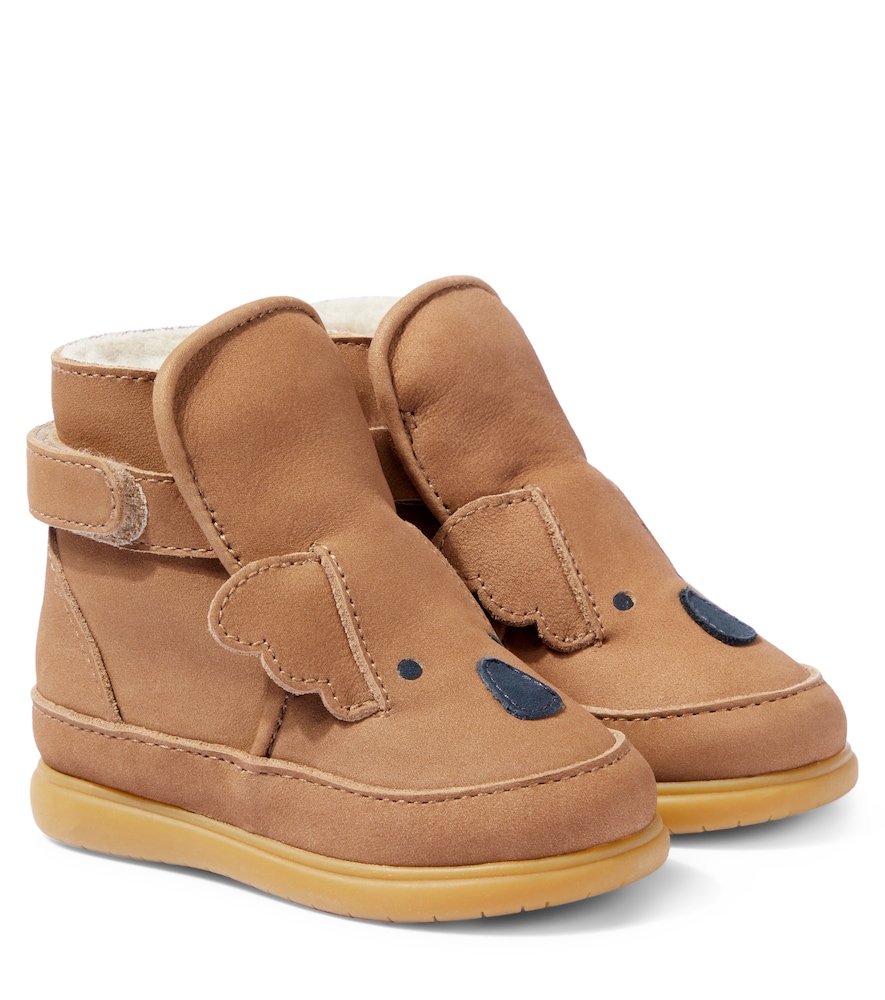 Donsje Baby Dubu leather booties