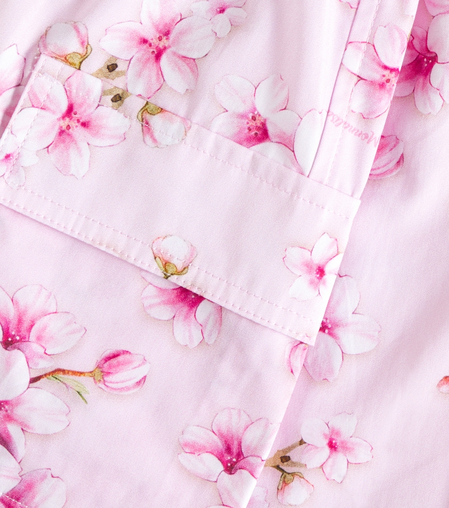  Monnalisa Monnalisa Bedruckte Shorts Aus Baumwollpopeline 