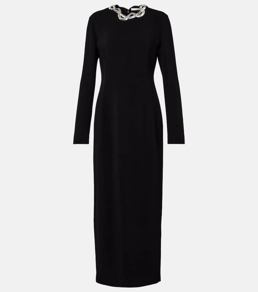 The Row Mitsuko Embellished Cady Maxi Dress