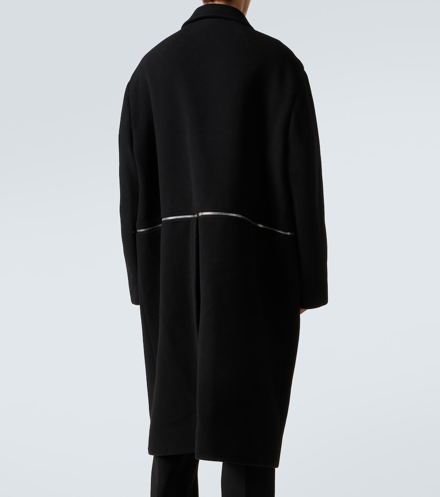  Rick Owens Rick Owens Mantel Aus Schurwolle 