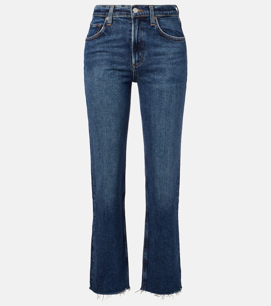 Agolde Mid-rise Straight Jeans Valen