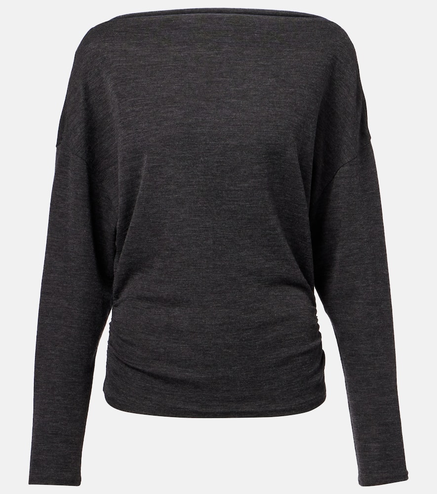 Vince Draped Top In Gray