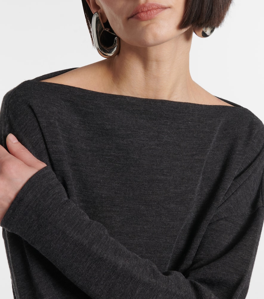 Vince Draped Top In Gray