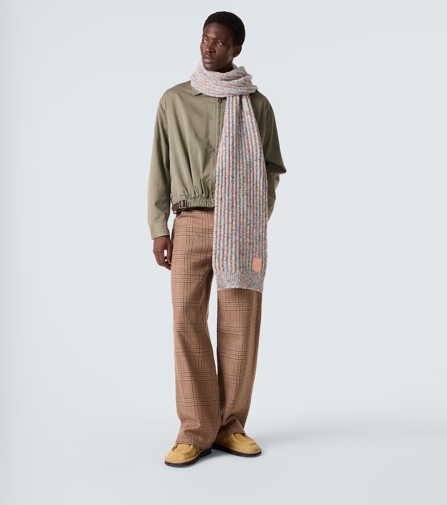  Loewe Loewe Wool And Cashmere-blend Scarf 