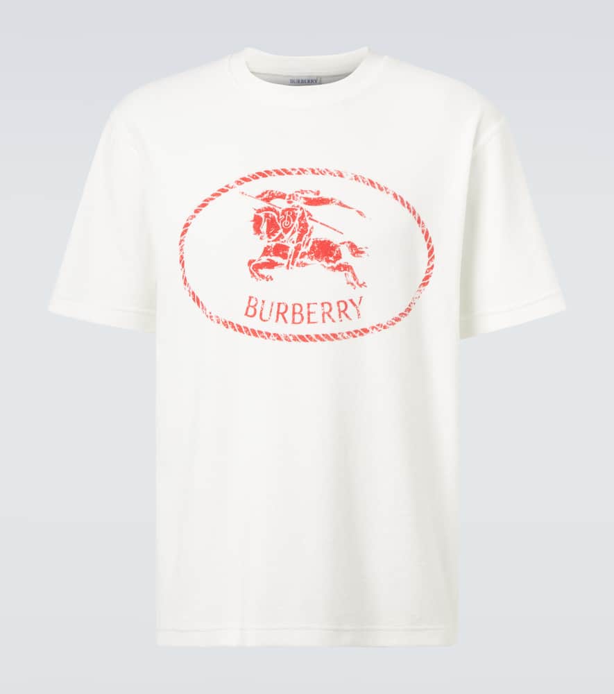Logo cotton-blend jersey T-shirt