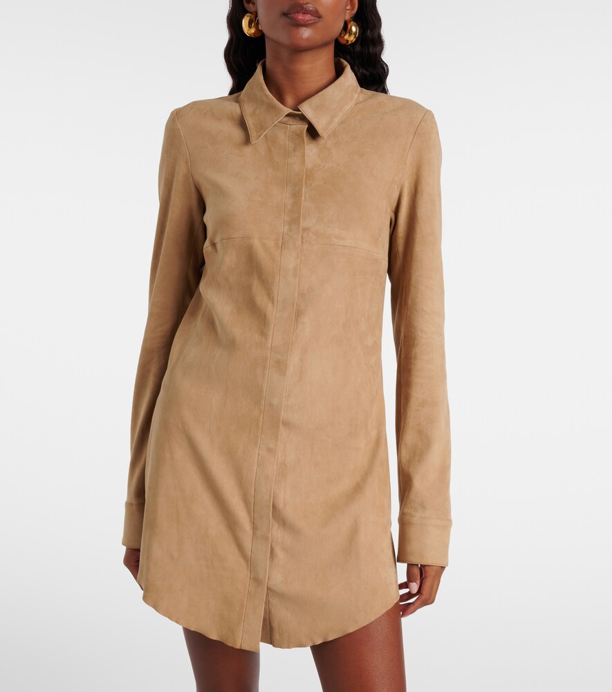  Stouls Stouls Hemdblusenkleid Geraldine Aus Veloursleder 