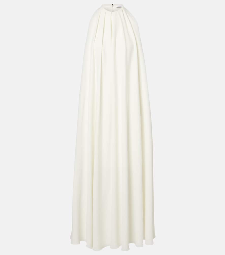 Givenchy Draped Maxi Dress In Red
