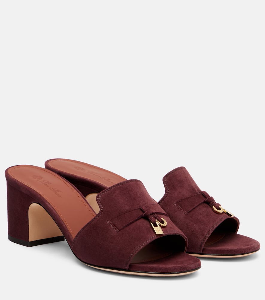 Summer Charms 55 suede mules