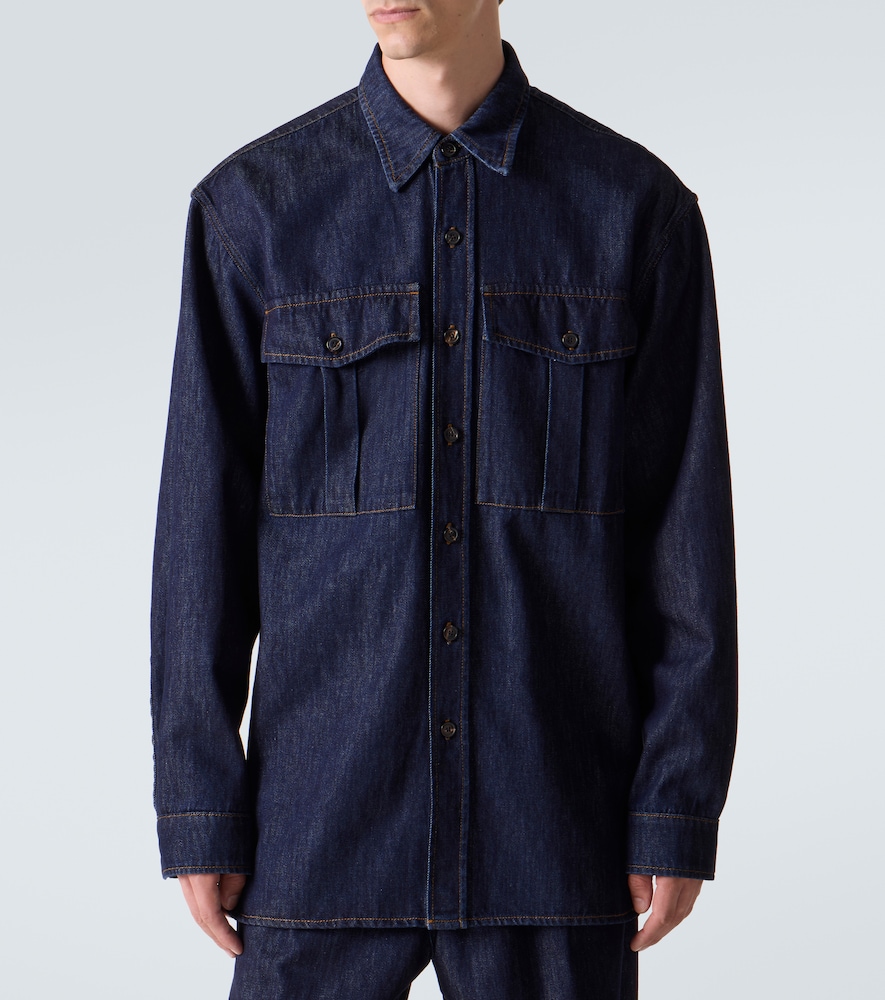  Dries Van Noten Dries Van Noten Jeanshemd 