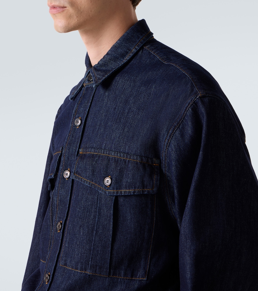  Dries Van Noten Dries Van Noten Jeanshemd 