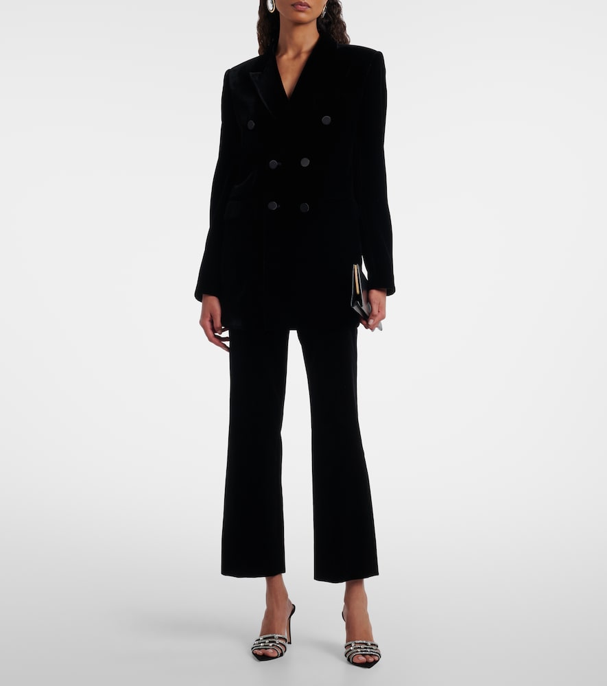 Elizabeth Crystal-Embellished Mules