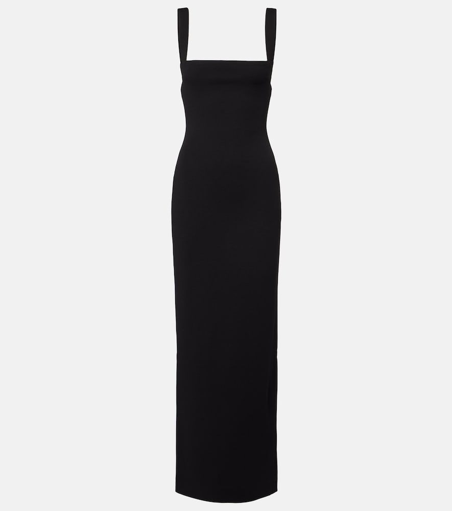 Solace London Joni crêpe gown