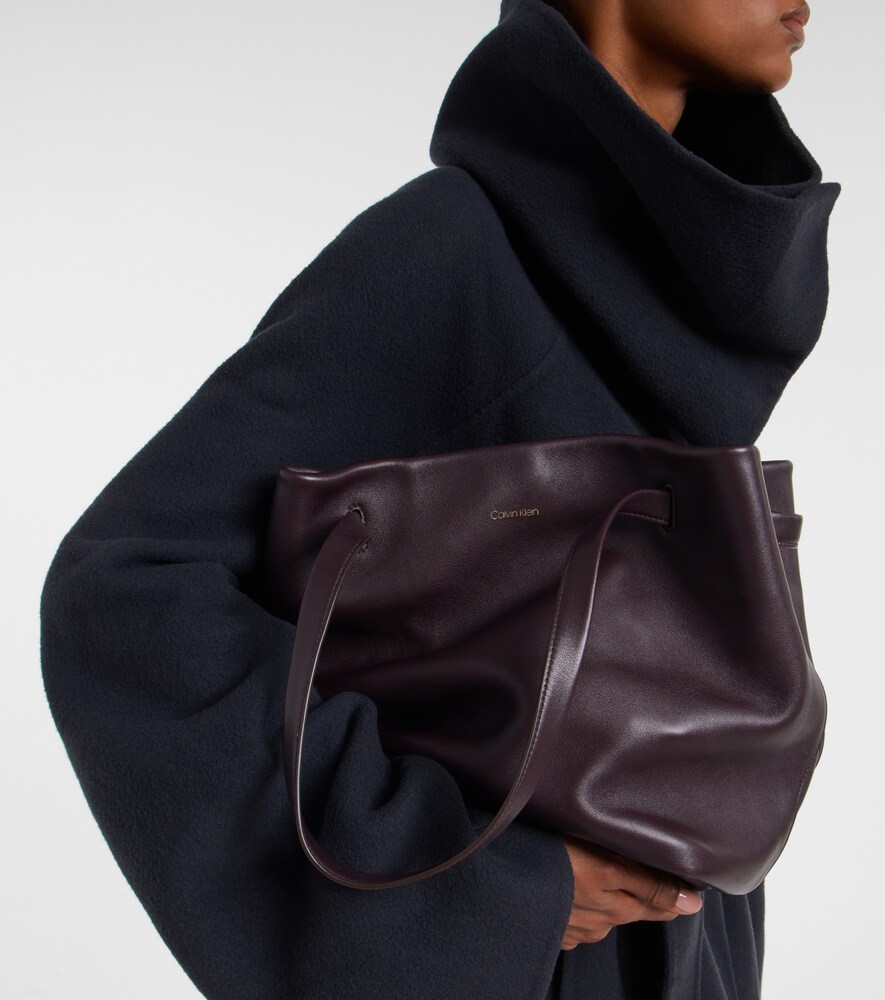 Calvin Klein Collection Nine Small leather shopper