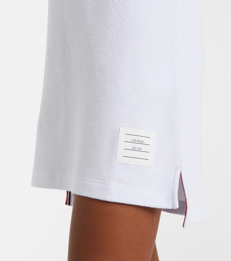  Thom Browne Thom Browne Polokleid 4-bar Aus Baumwoll-piqué 