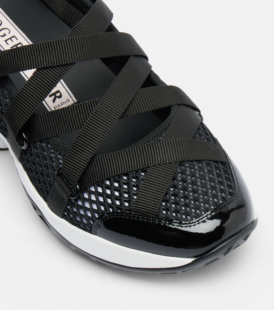  Roger Vivier Roger Vivier Verzierte Sneakers Viv’ run 