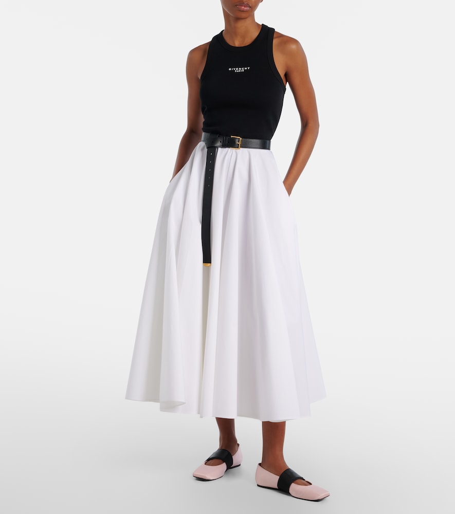 Givenchy Cotton midi skirt