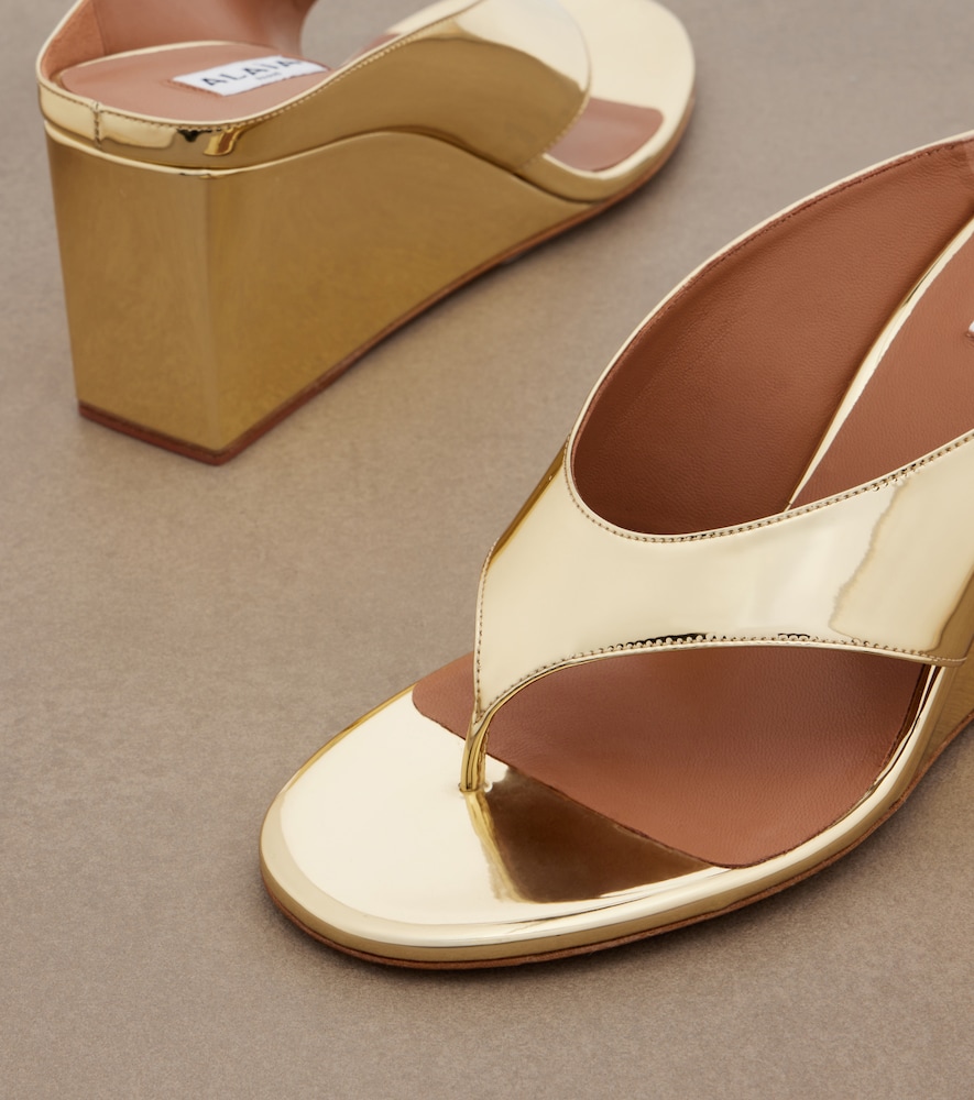  Alaia Alaïa Wedge-sandalen Cube 
