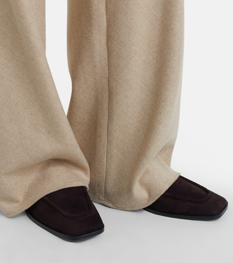 A. Emery Lane suede loafers