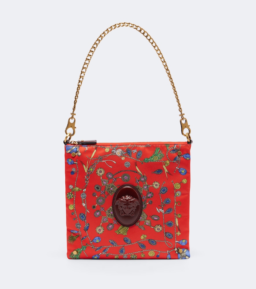 Medusa Printed Duchess Shoulder Bag
