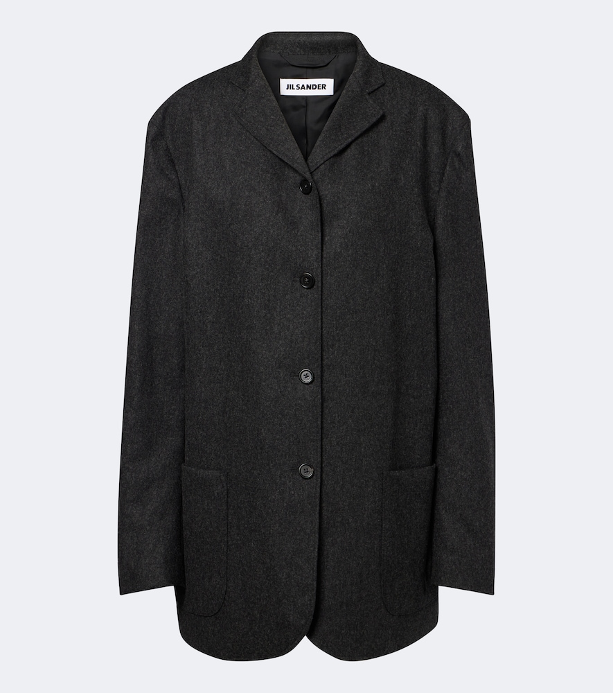 Jil Sander Veste en flanelle de laine 2790$