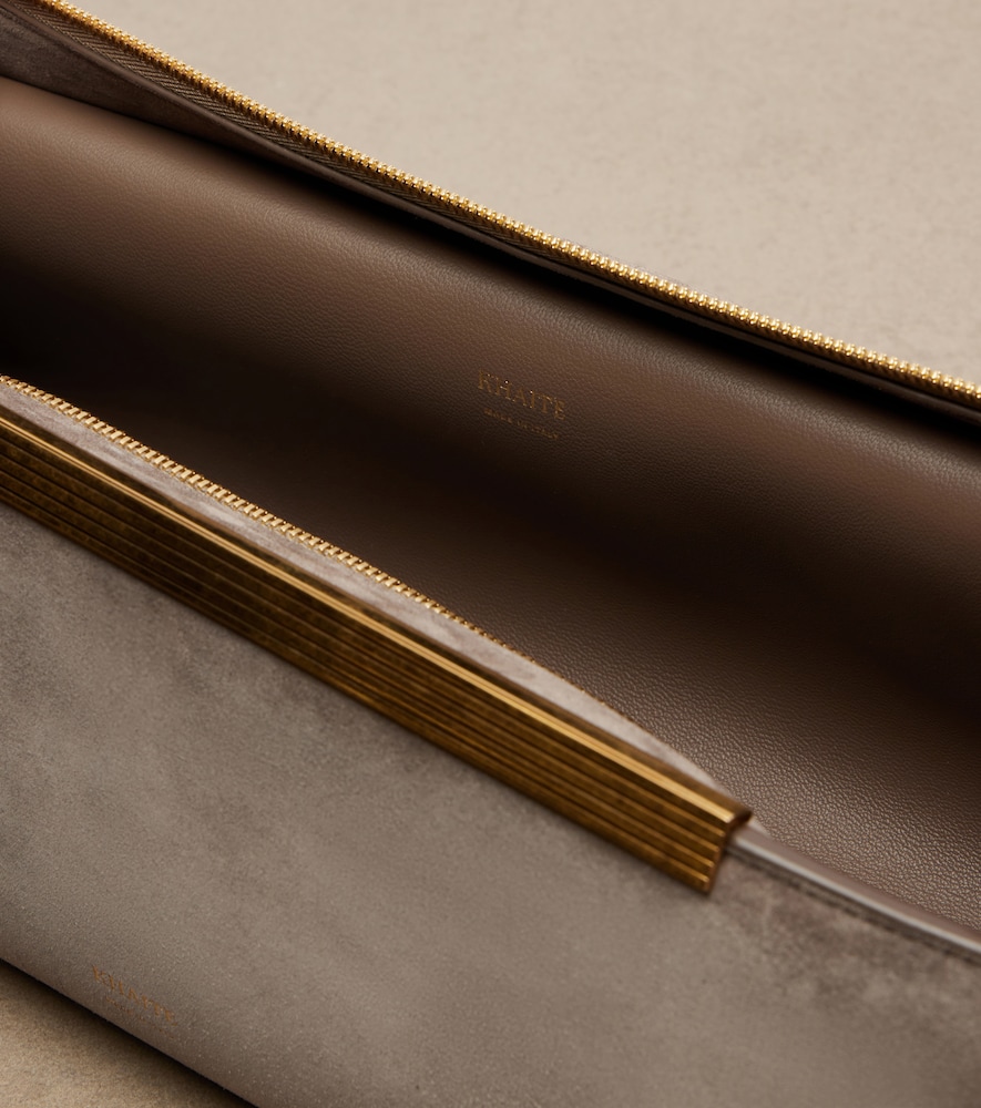  Khaite Khaite Clutch Donna Aus Veloursleder 